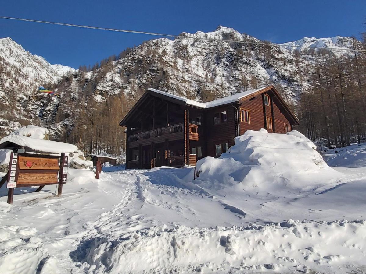 Chalet Rosa Dei Monti Piamprato Luaran gambar