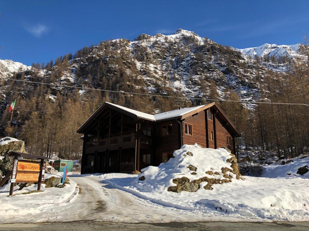 Chalet Rosa Dei Monti Piamprato Luaran gambar
